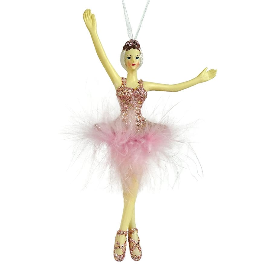 Balancing Ballerina Ornament