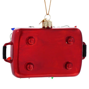 Barbecue Grill With Food Ornament