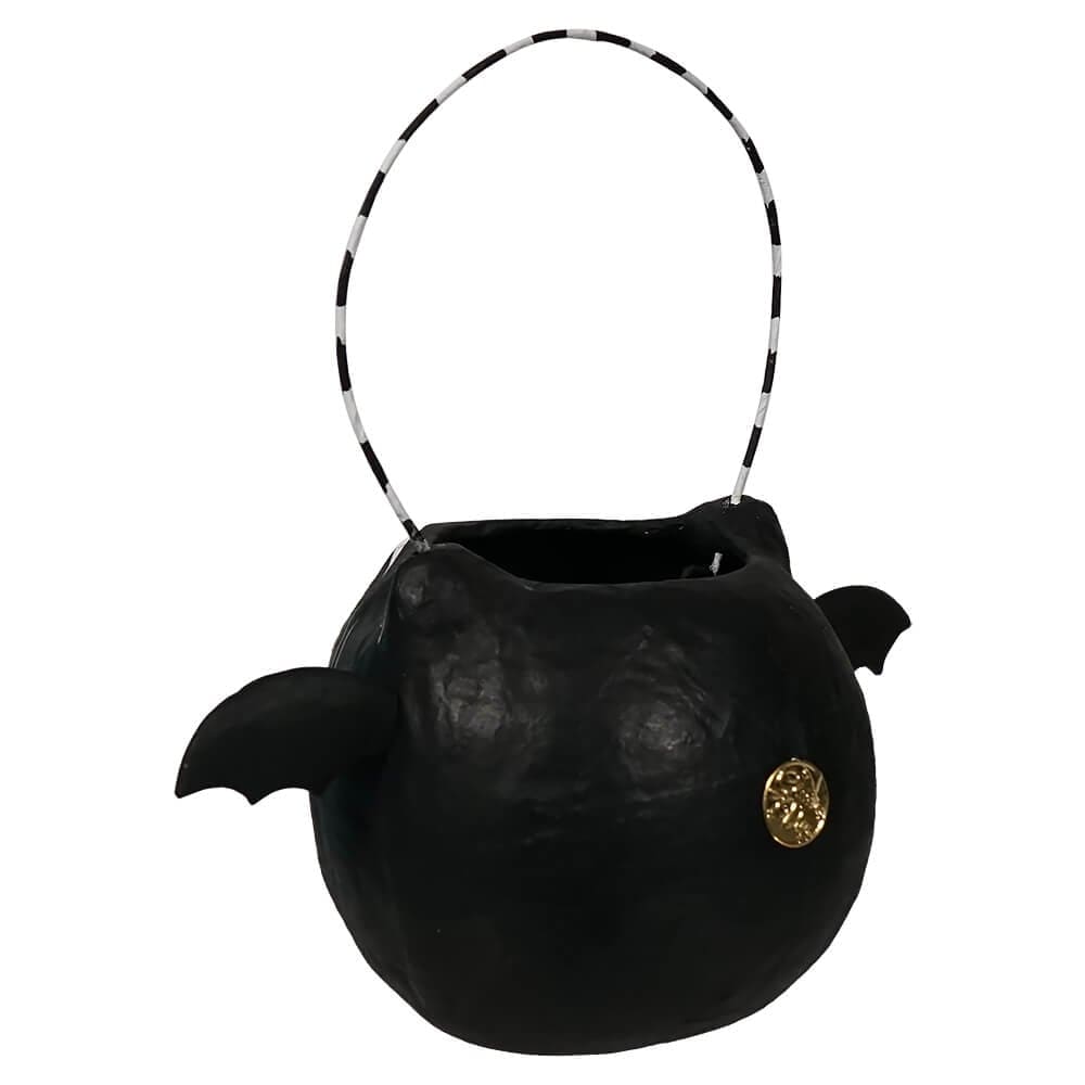 Bat Face Halloween Mini Bucket