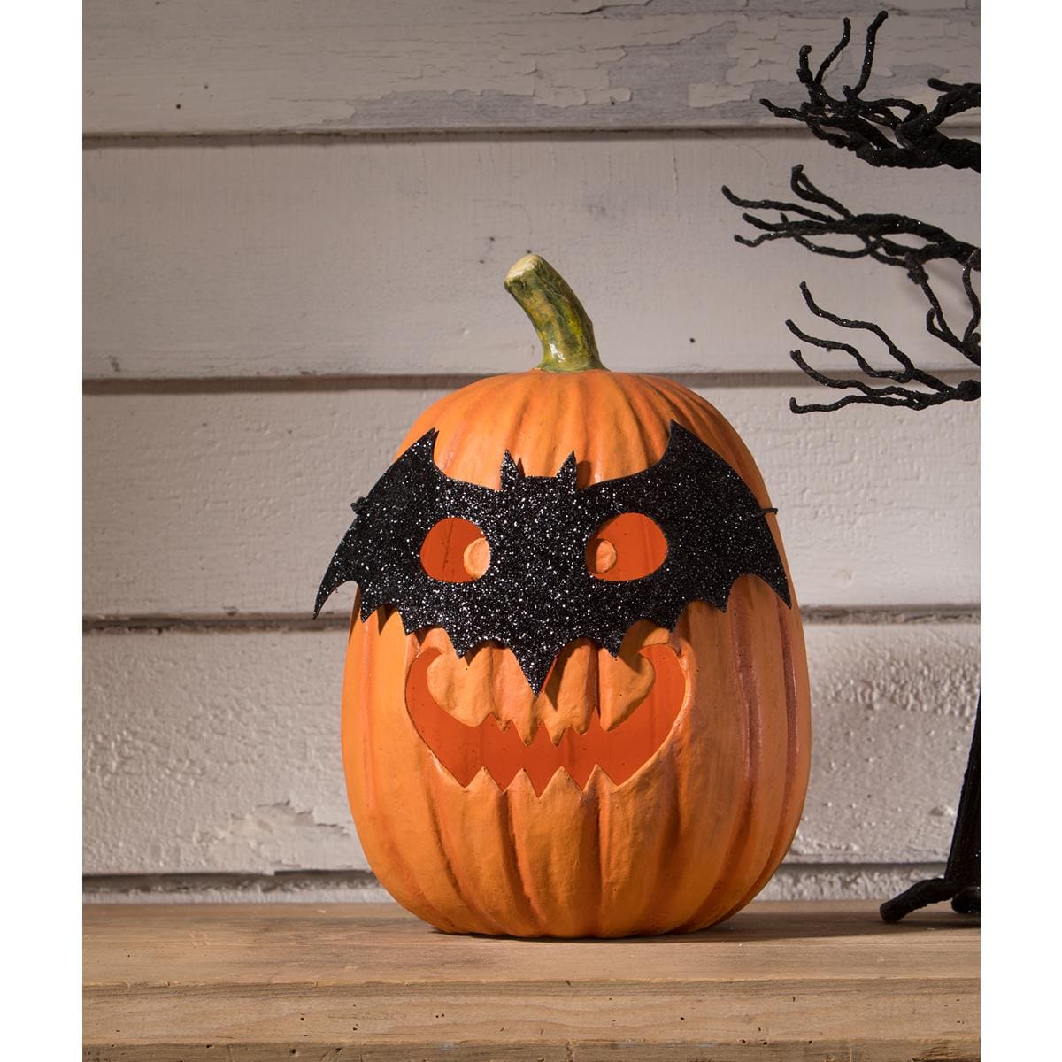 Bat Masquerade Pumpkin - Halloween