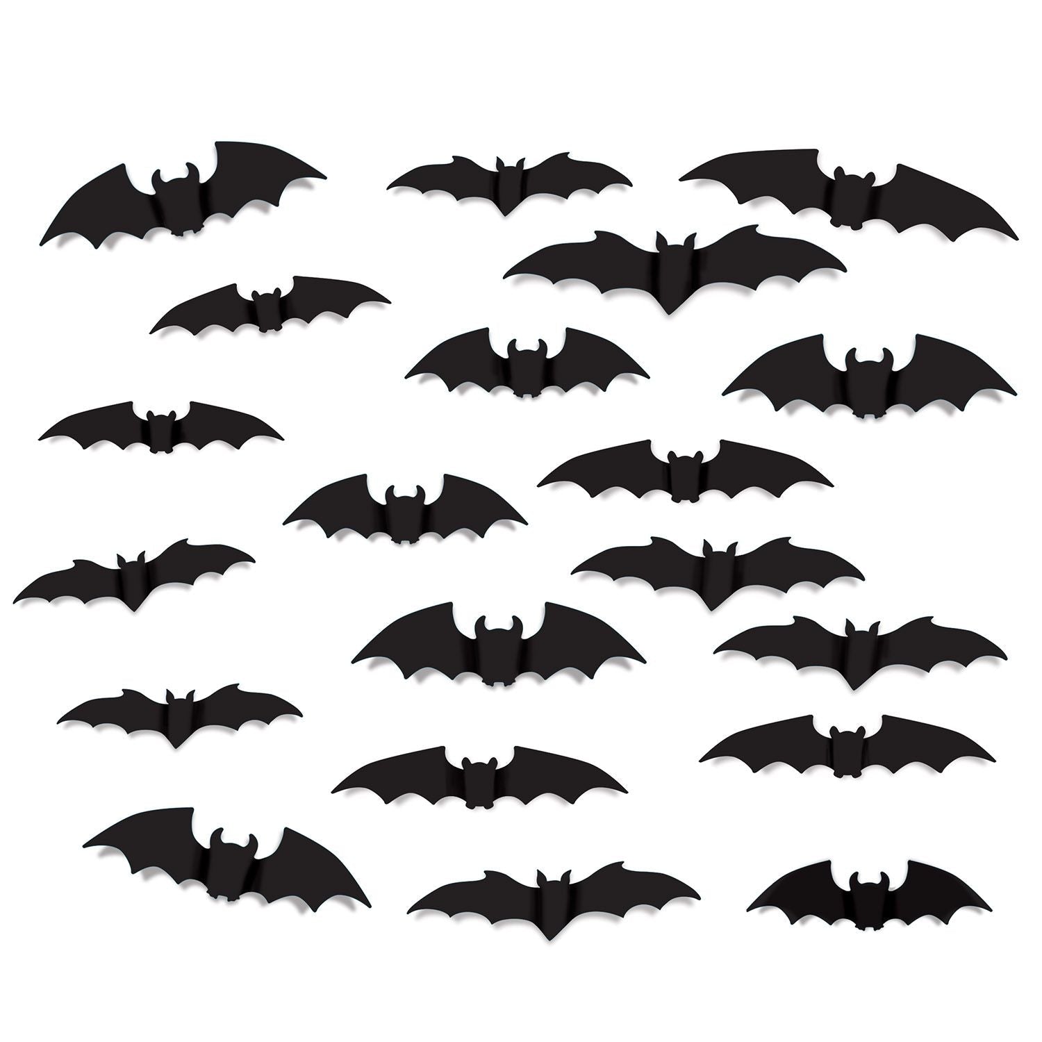 Bat Silhouettes Set/20 - Halloween