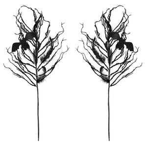 Batty Black Vine Pick Set/2