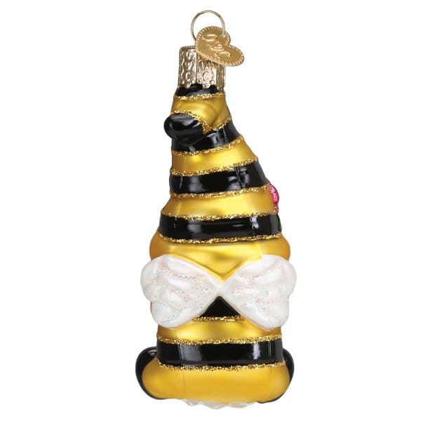 Bee Happy Gnome Ornament