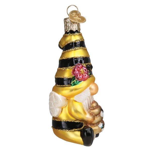 Bee Happy Gnome Ornament