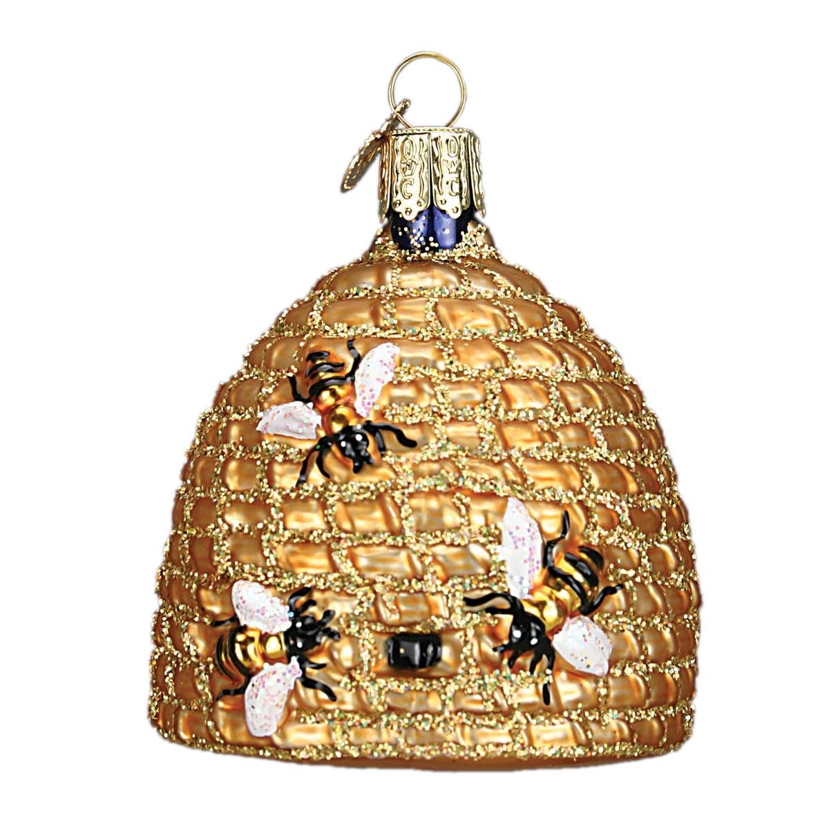 Bee Skep Ornament