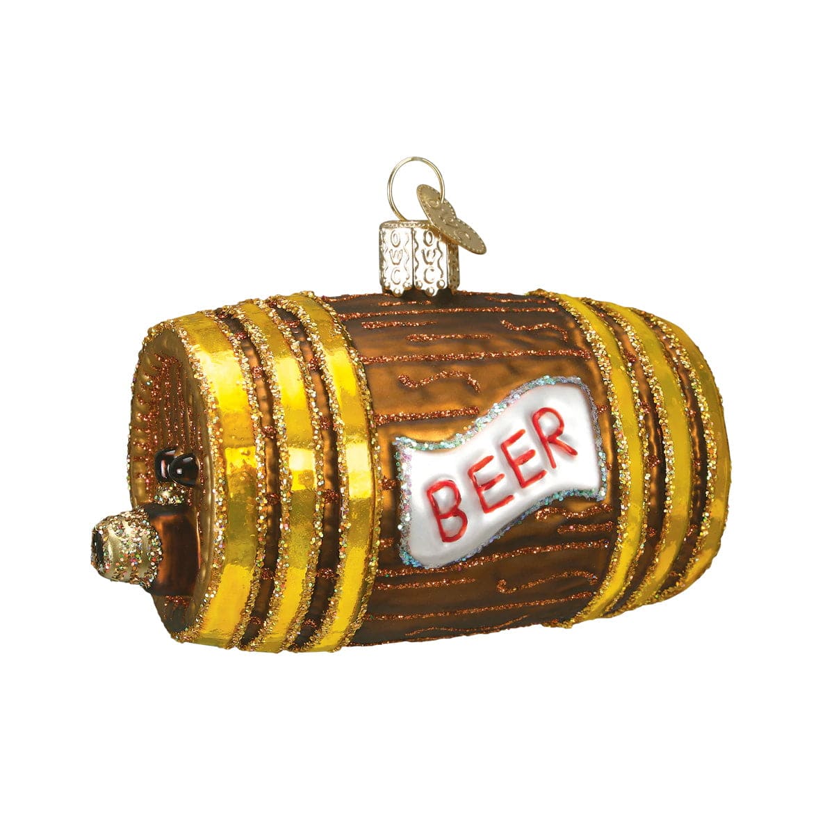 Beer Keg Ornament