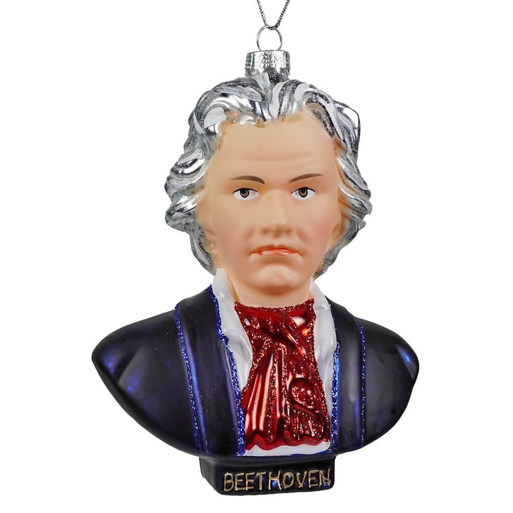 Beethoven Bust Ornament - Ornaments