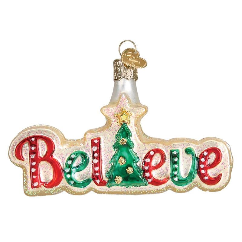 Believe Ornament