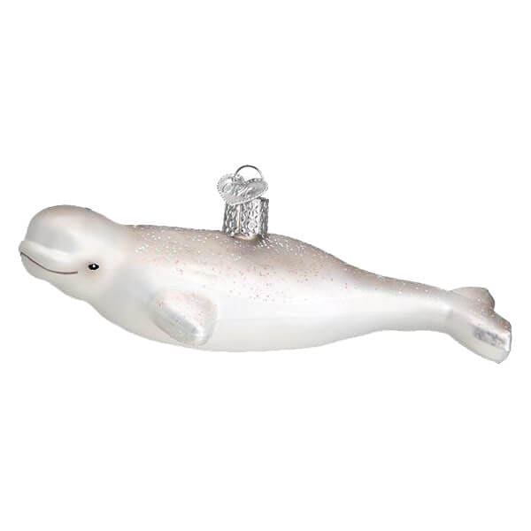 Beluga Whale Ornament