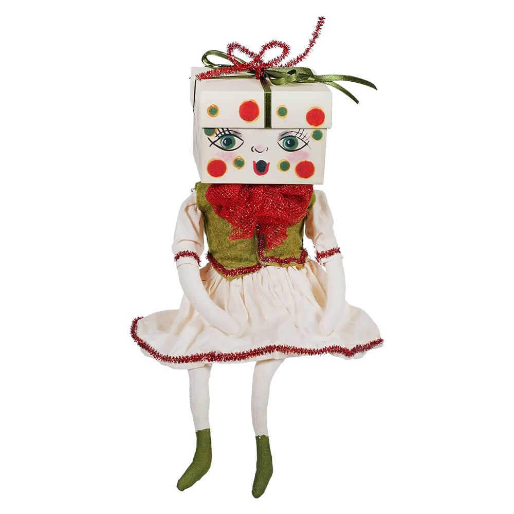 Benny Box Head Doll - Christmas