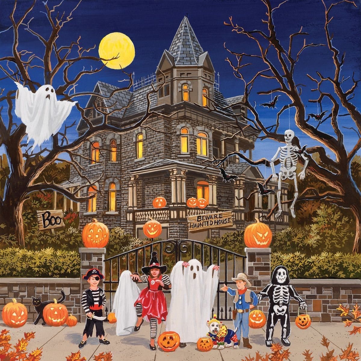 Beware Haunted House Puzzle