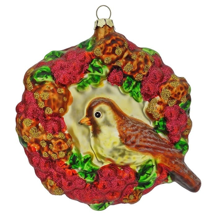 Bird in Wreath