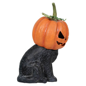 Black Cat Jack O'Lantern