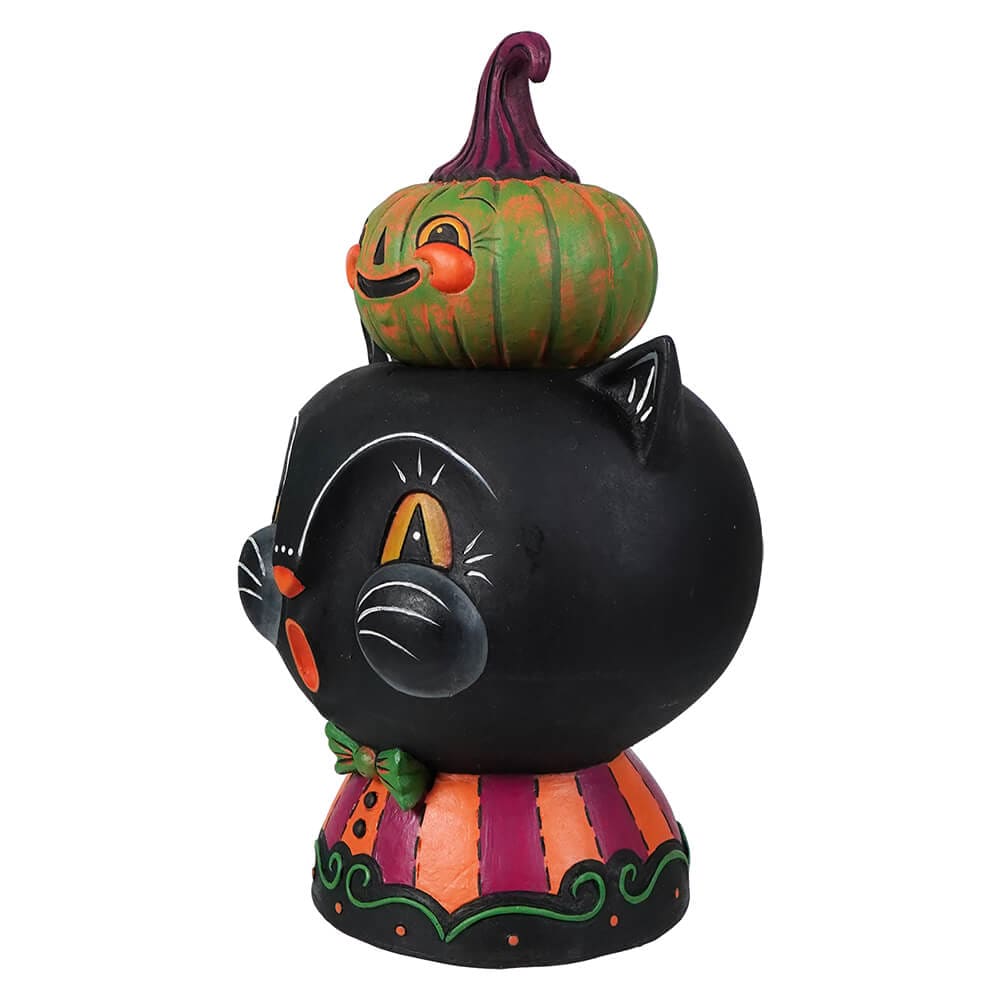 Black Jack & Kinny Green Finial Stack - Halloween