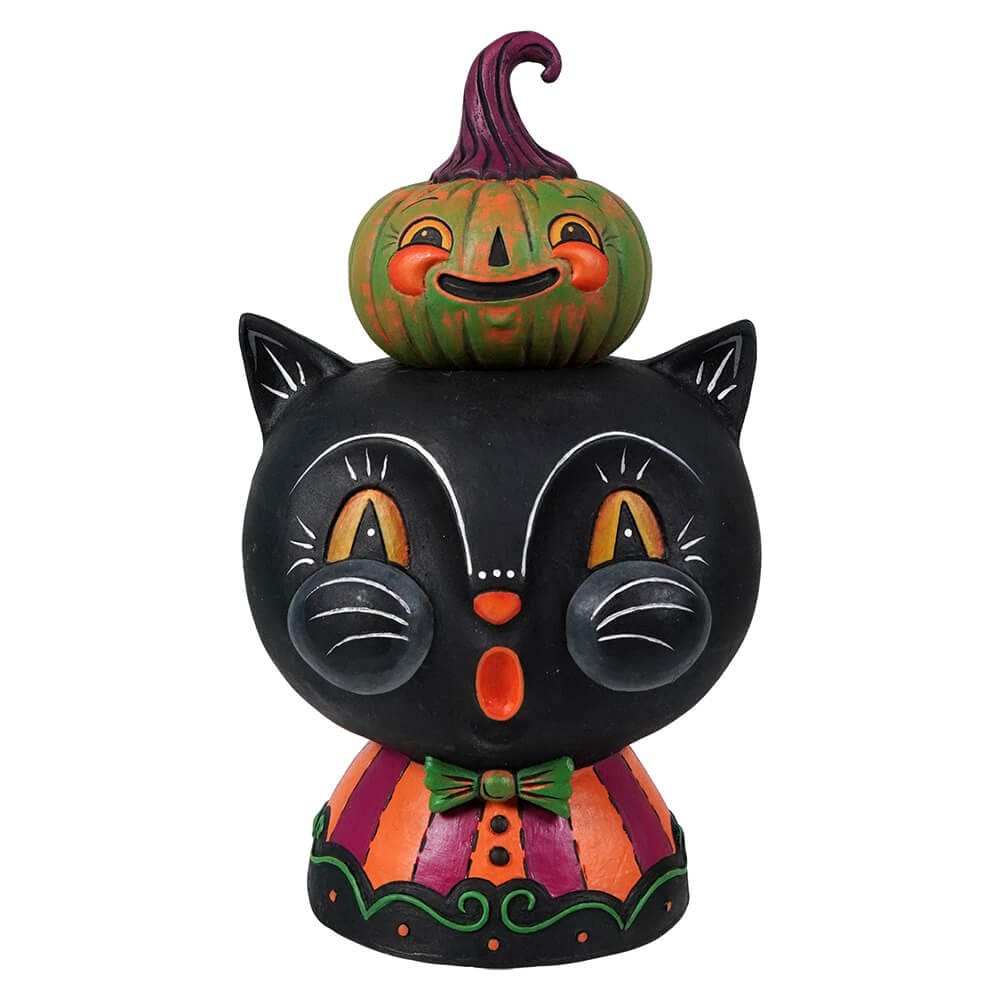 Black Jack & Kinny Green Finial Stack - Halloween