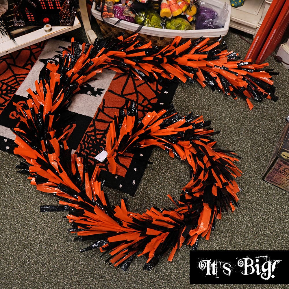 Black & Orange Party Garland