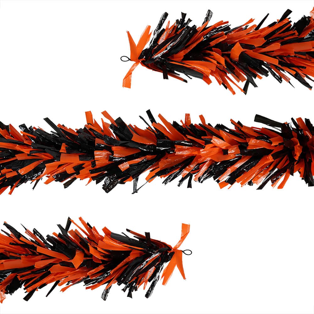 Black & Orange Party Garland