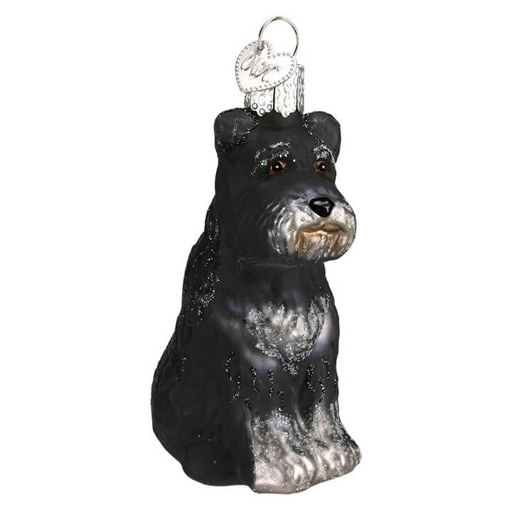 Black Schnauzer Ornament