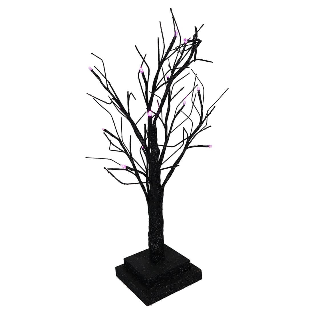 Black Twig Light Up Halloween Tree