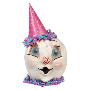 Blue-Eyed Pink Party Snowman Lantern - Halloween