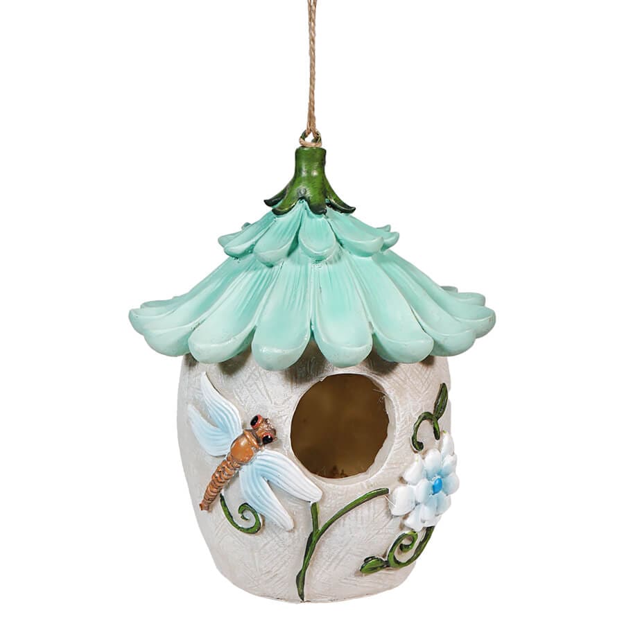 Blue Fairy Bird House