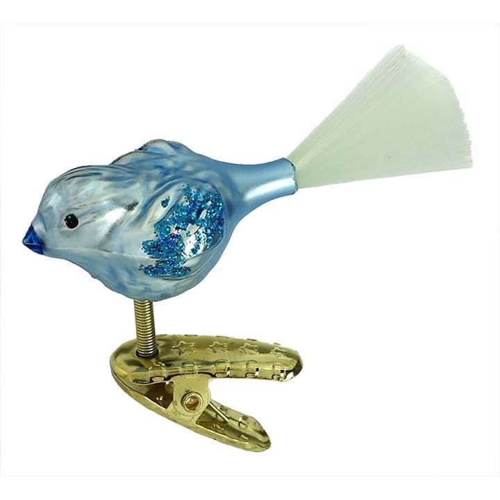 Blue Mini Bird Ornament