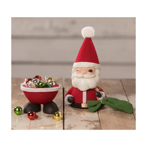 Bobblehead Santa Container