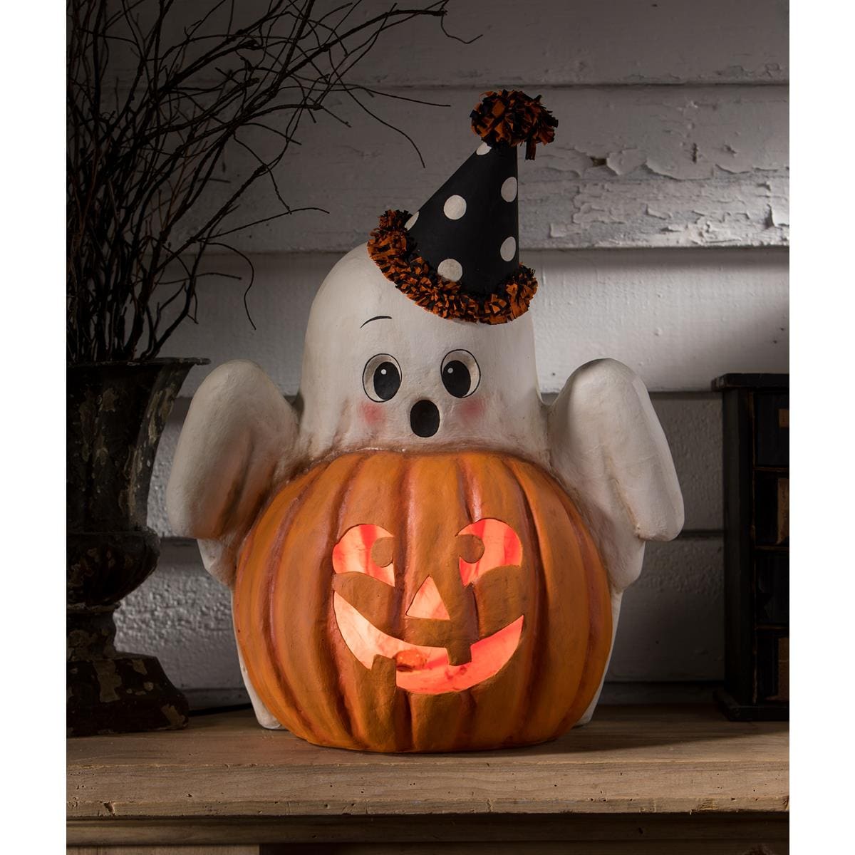 Boo Ghost Jack-O-Lantern - Halloween