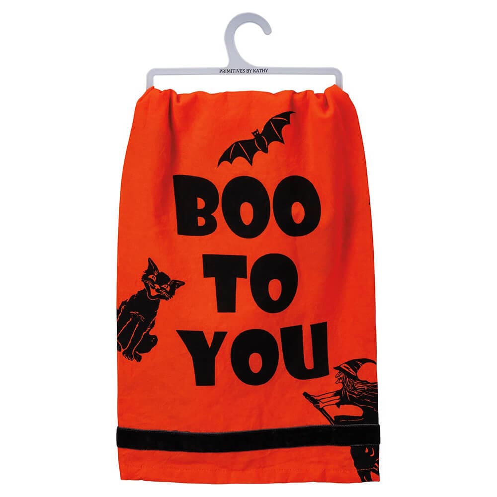 Boo To You Dish Towel