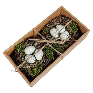 Box Of Nested Robin Eggs Set/2