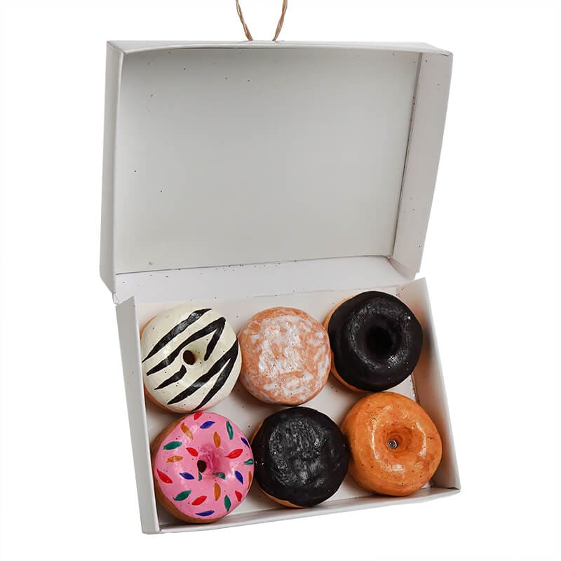 Boxed Donuts Ornament