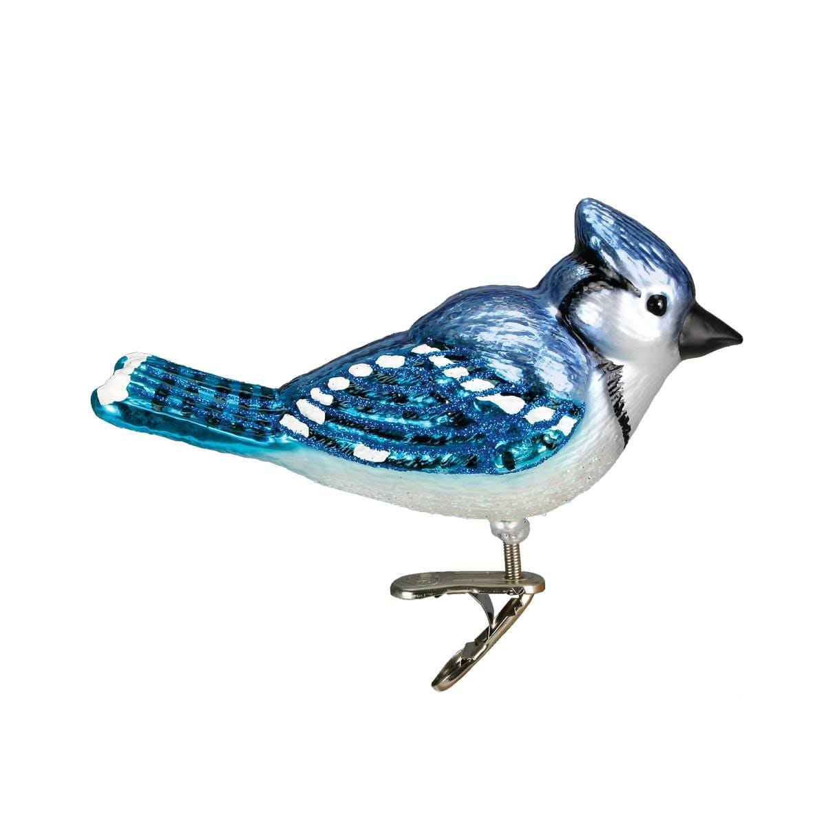 Bright Blue Jay Ornament