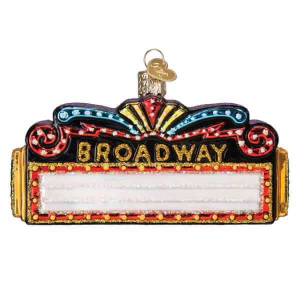 Broadway Marquee Ornament - Ornaments