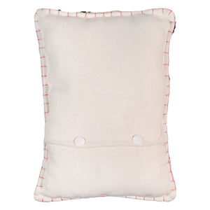 Brown Bunny Flying Butterfly Pillow