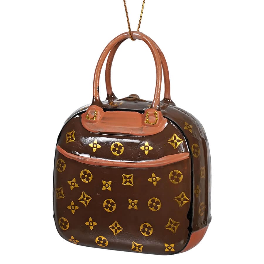 Brown Luxury Handbag Ornament - Ornaments