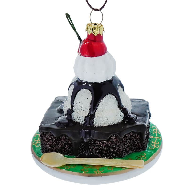 Brownie Sundae Ornament