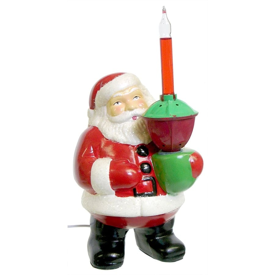 Bubble Light Santa