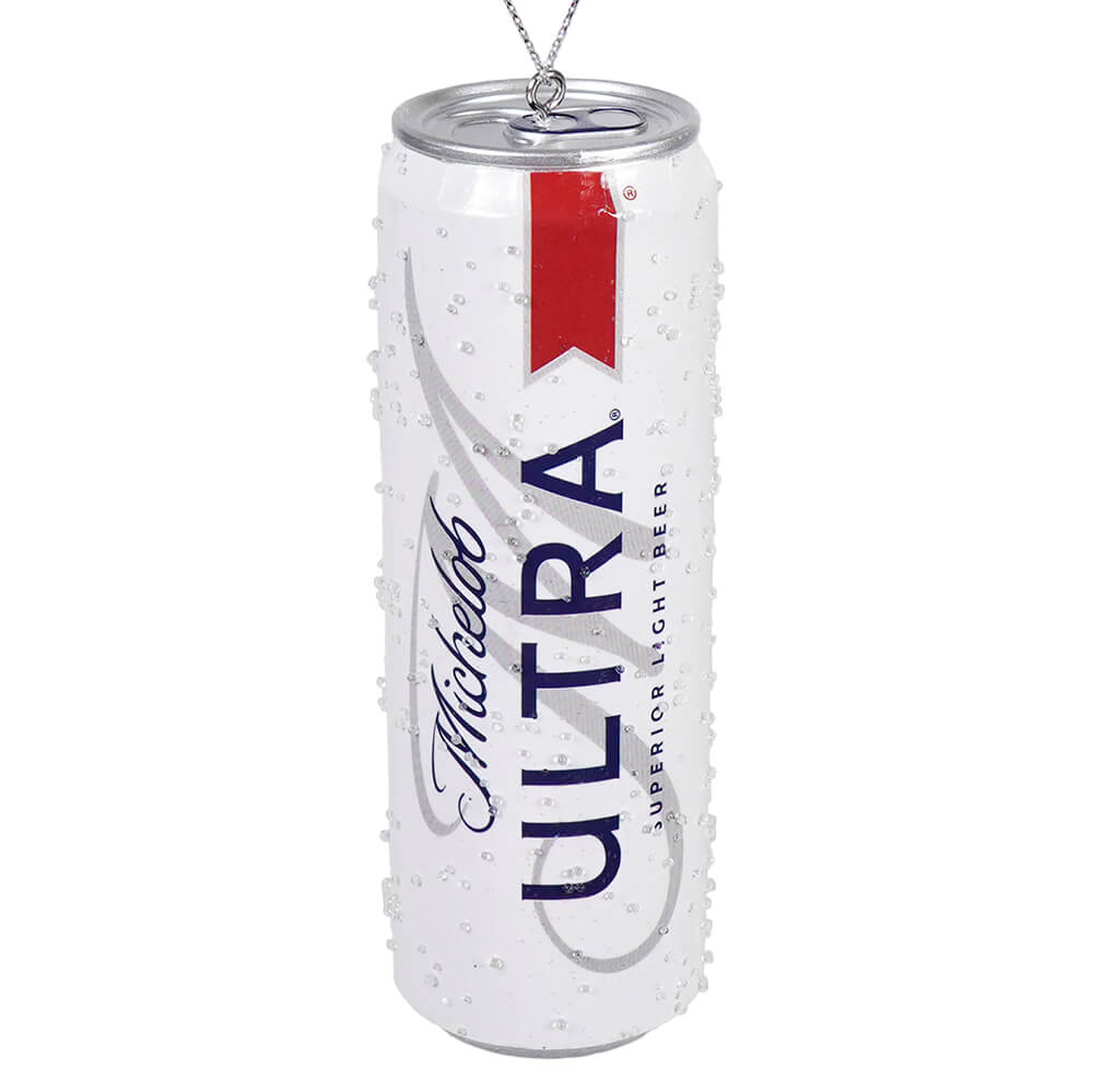 Budweiser® Michelob Ultra Can Ornament - Christmas