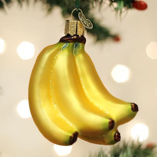 Bunch Of Bananas Ornament