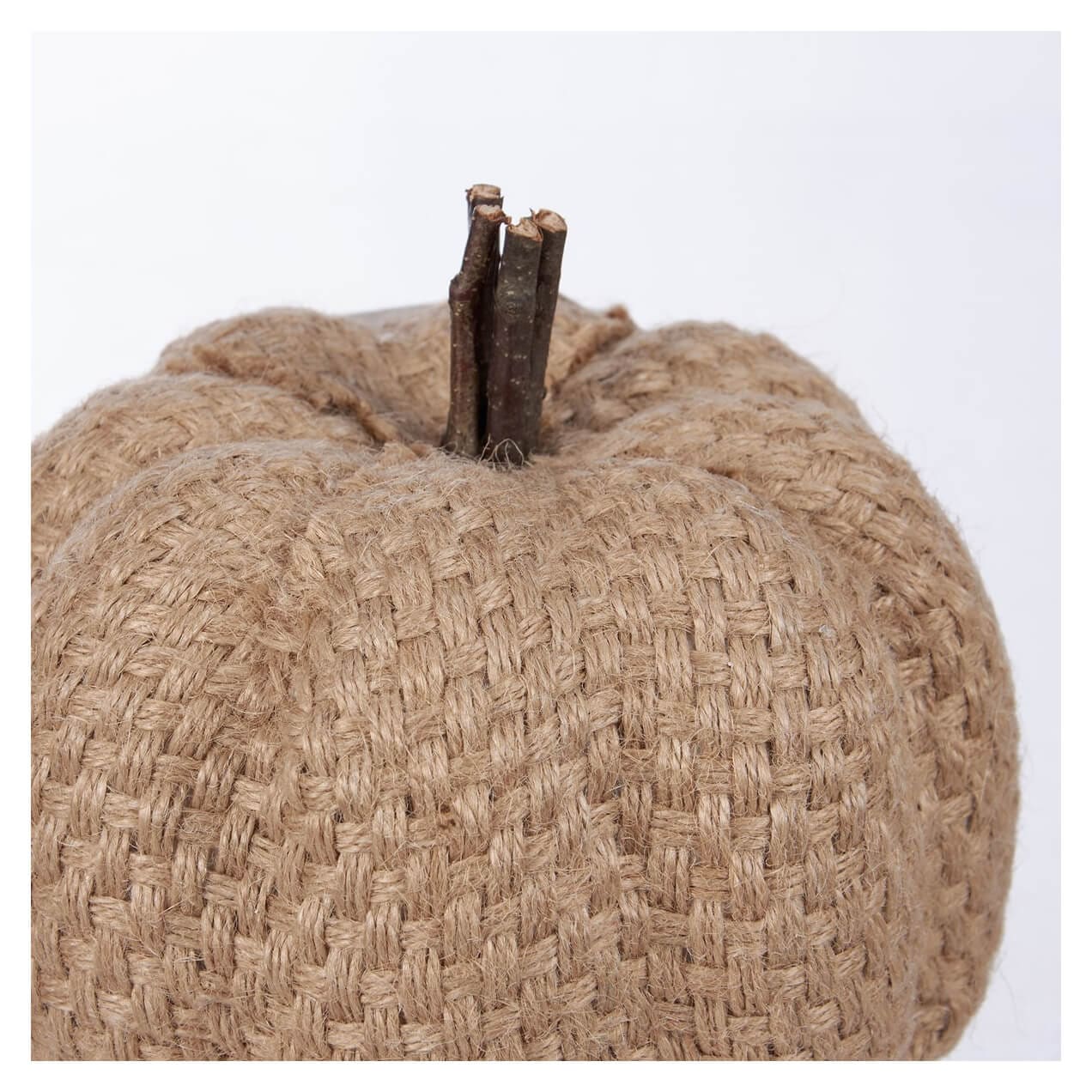 Burlap Pumpkin - Thanksgiving