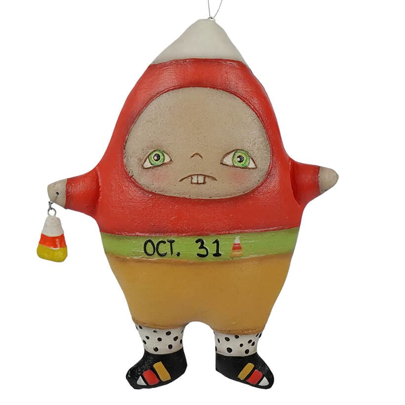 Candy Corn Carl Ornament