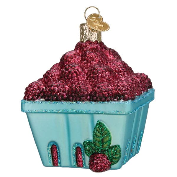 Carton Of Raspberries Ornament