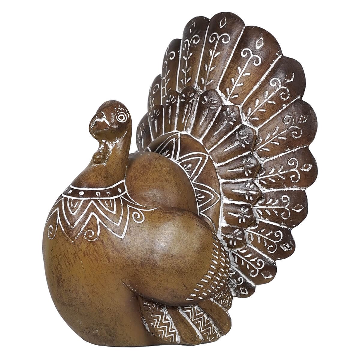 Carved & Decorated Turkey - Thanksgiving