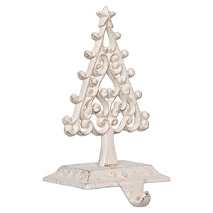 Cast Iron Ornate Tree Stocking Hanger