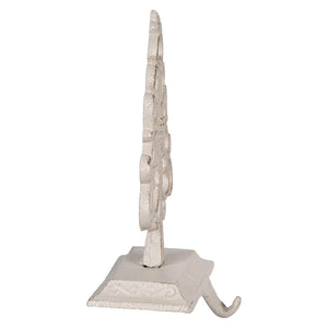 Cast Iron Ornate Tree Stocking Hanger - Christmas