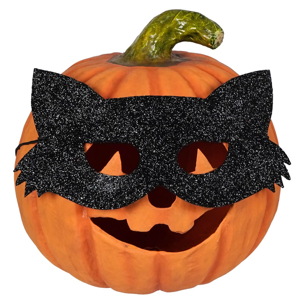 Cat Masquerade Pumpkin - Halloween