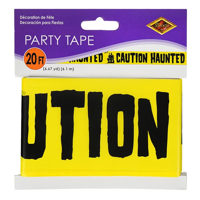 Caution Haunted Party Tape Set/2