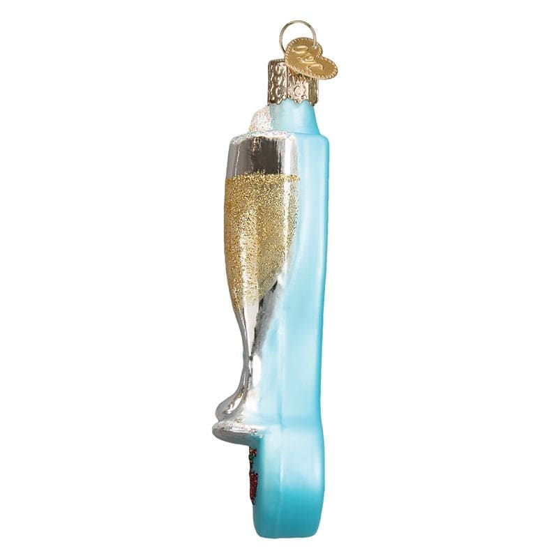 Champagne Toast Ornament