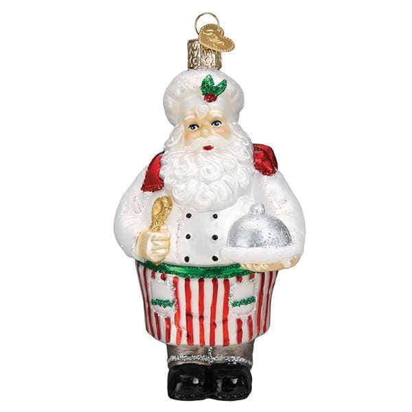 Chef Santa Ornament