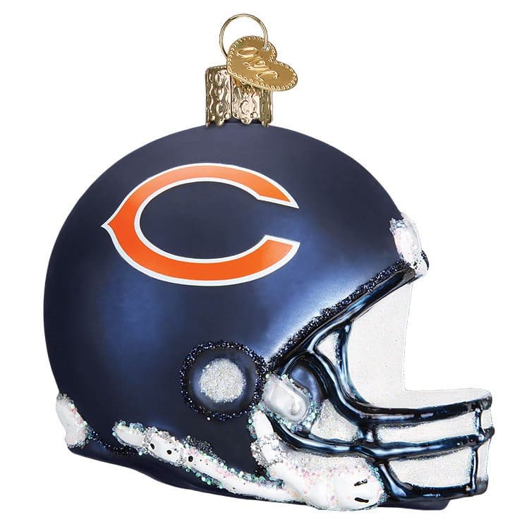 Chicago Bears Football Helmet Ornament